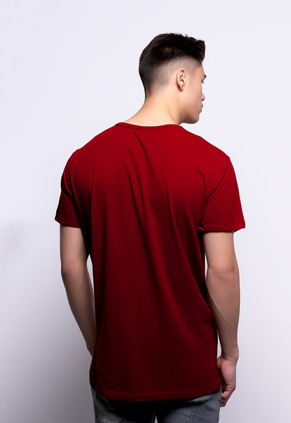 MTQ62 Third Day T shirt kaos distro jepang instacool kaos graphic tulisan "script osaka japan" merah maroon