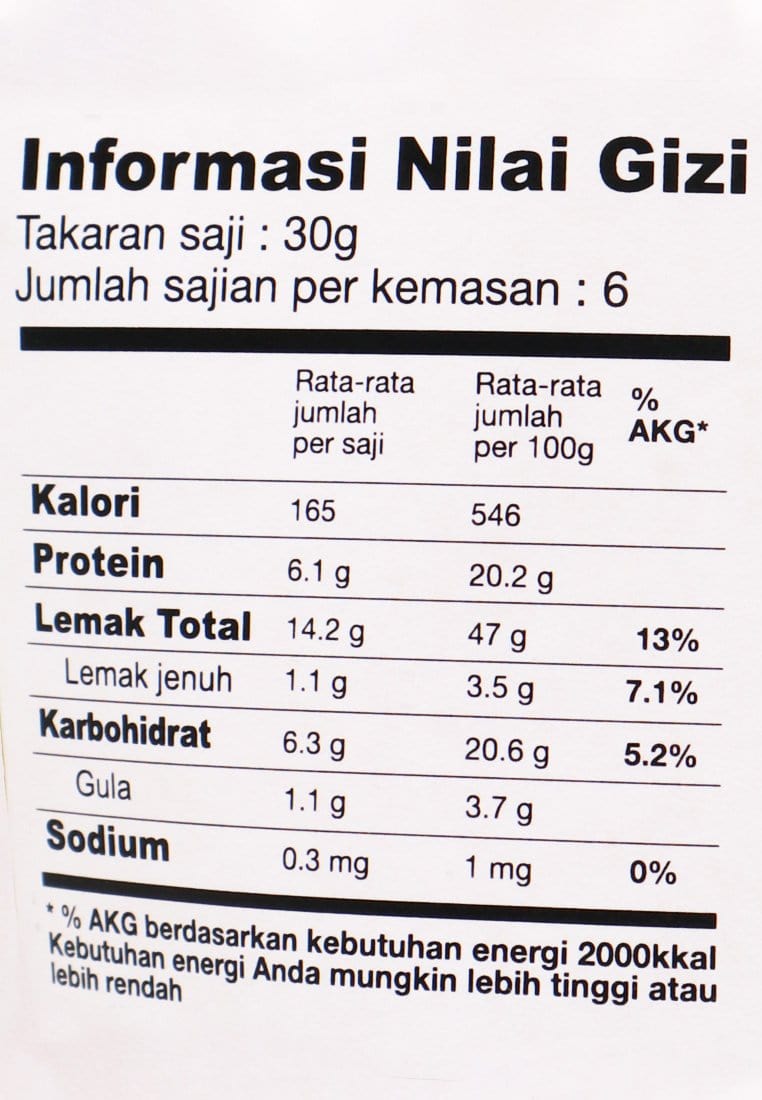 TS002 GFK Snack Sehat Diet Kacang Almond Kemasan Tanpa Garam Tanpa Bumbu Tanpa MSG 175gr
