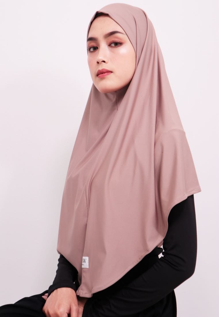 Daw Project DH006 Hijab Instan Sofia Mocca