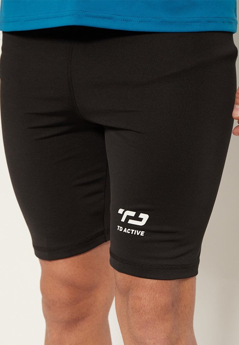 Td Active MB064 compression legging knee olahraga pria black