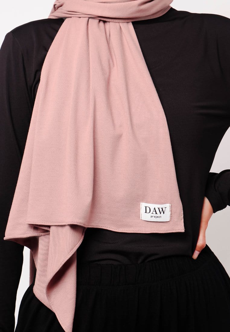 Daw Project DH045 Hijab Pashmina Milan Coklat Susu