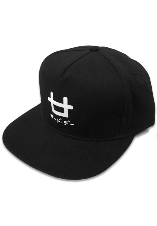 Third Day AM076 snapback logo blk Hitam