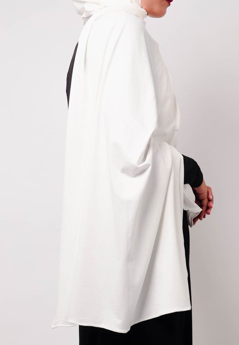 Daw Project DH046 Hijab Pashmina Milan Broken White