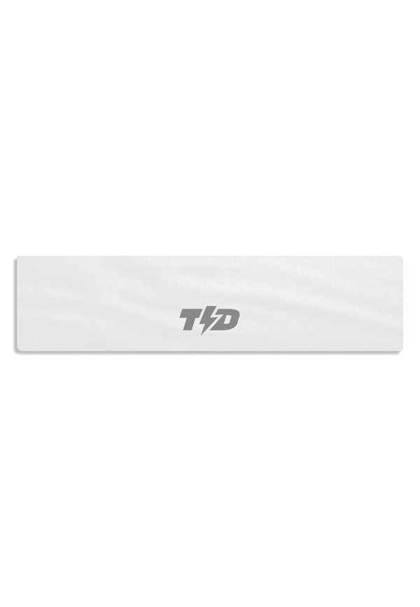ABA13 Sweatband Headband Padel Tennis Lari Anti Bau , drifit, super stretch oatmeal Td Bolt