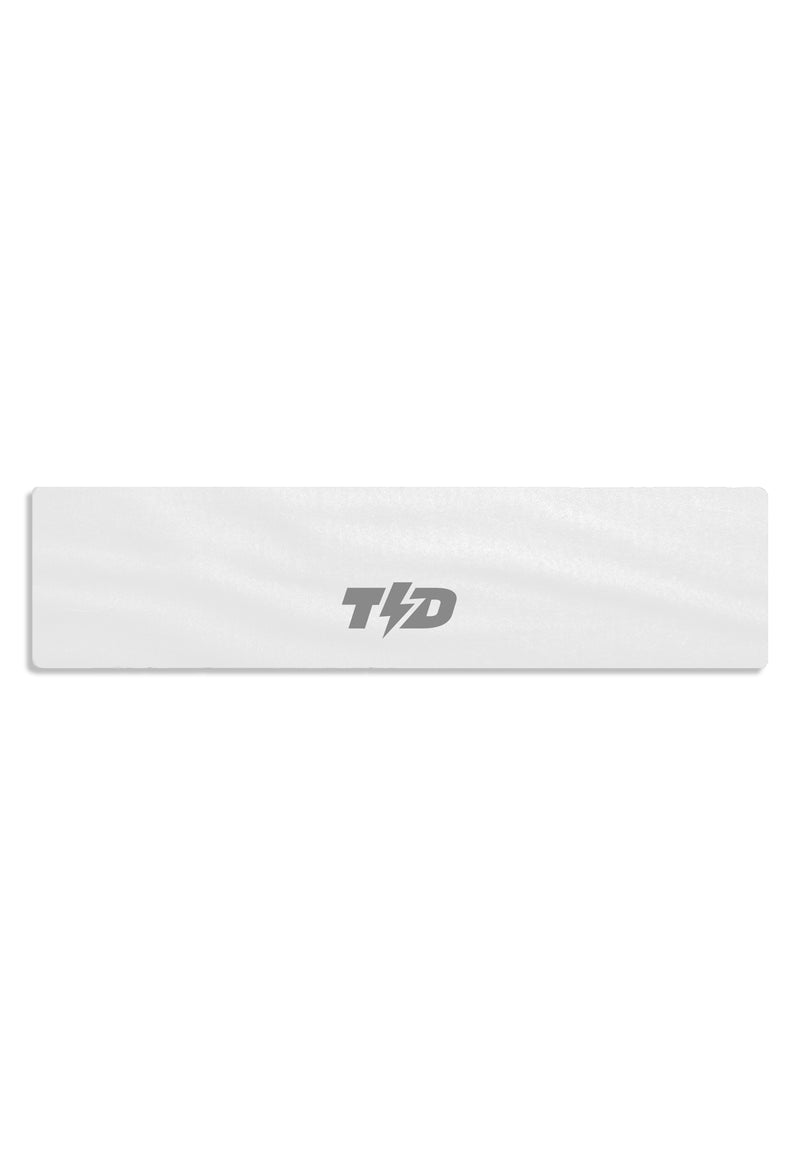 ABA13 Sweatband Headband Padel Tennis Lari Anti Bau , drifit, super stretch oatmeal Td Bolt