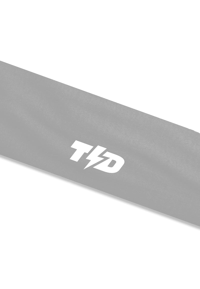 ABA14 Sweatband Headband Padel Tennis Lari Anti Bau , drifit, super stretch silver grey Td Bolt