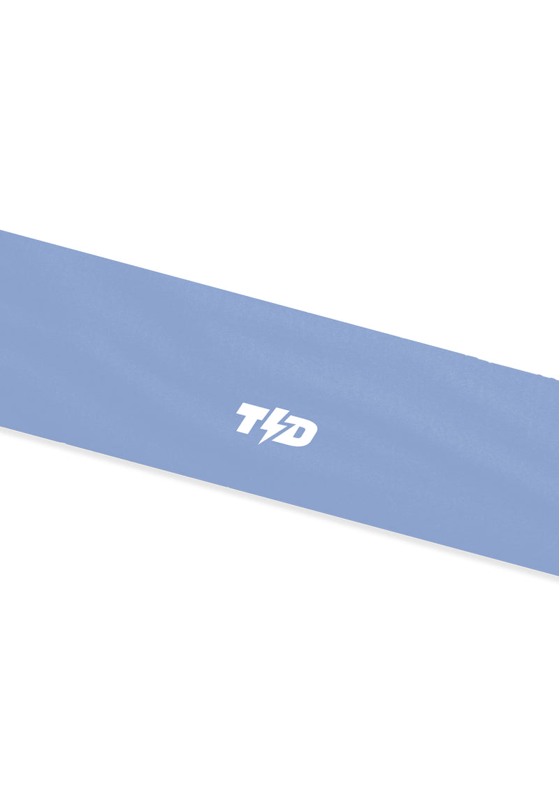 ABA16 Sweatband Headband Padel Tennis Lari Anti Bau drifit super stretch pastel light blue Tdbolt