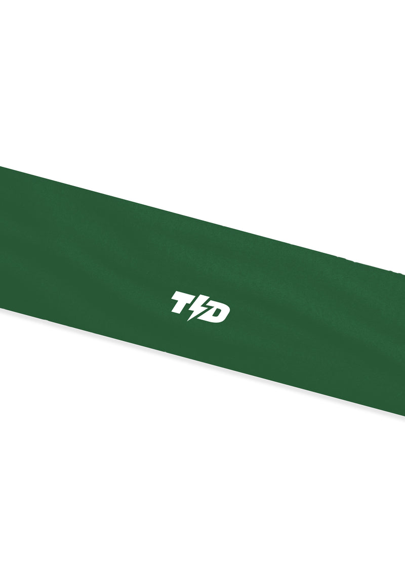 ABA17 Sweatband Headband Padel Tennis Lari Anti Bau drifit super stretch dark green Tdbolt