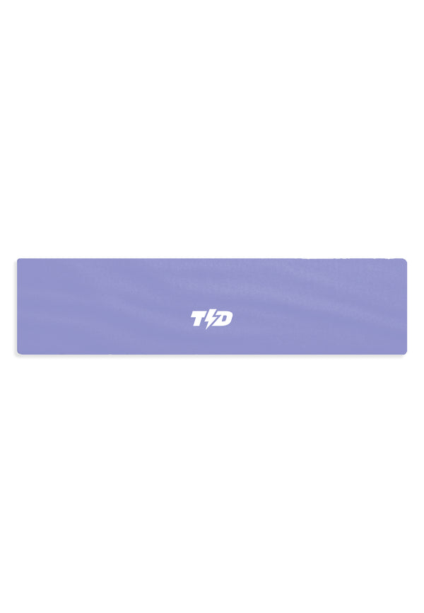 ABA20 Sweatband Headband Padel Tennis Lari Anti Bau drifit super stretch medium violet Tdbolt
