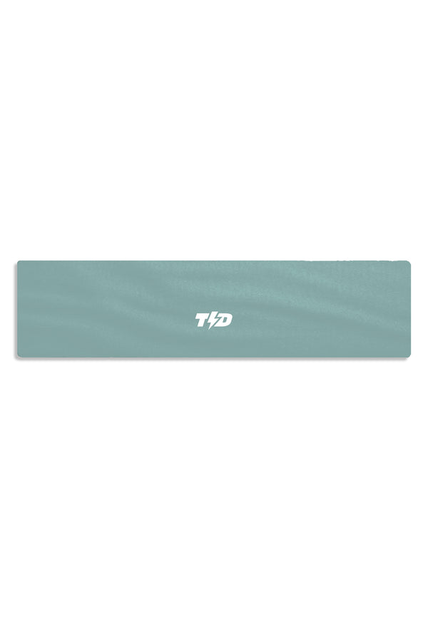 ABA23 Headband Korea Olahraga Wanita Padel Tennis Lari Badminton Anti Odor Stretch drifit "aqua green hijau"