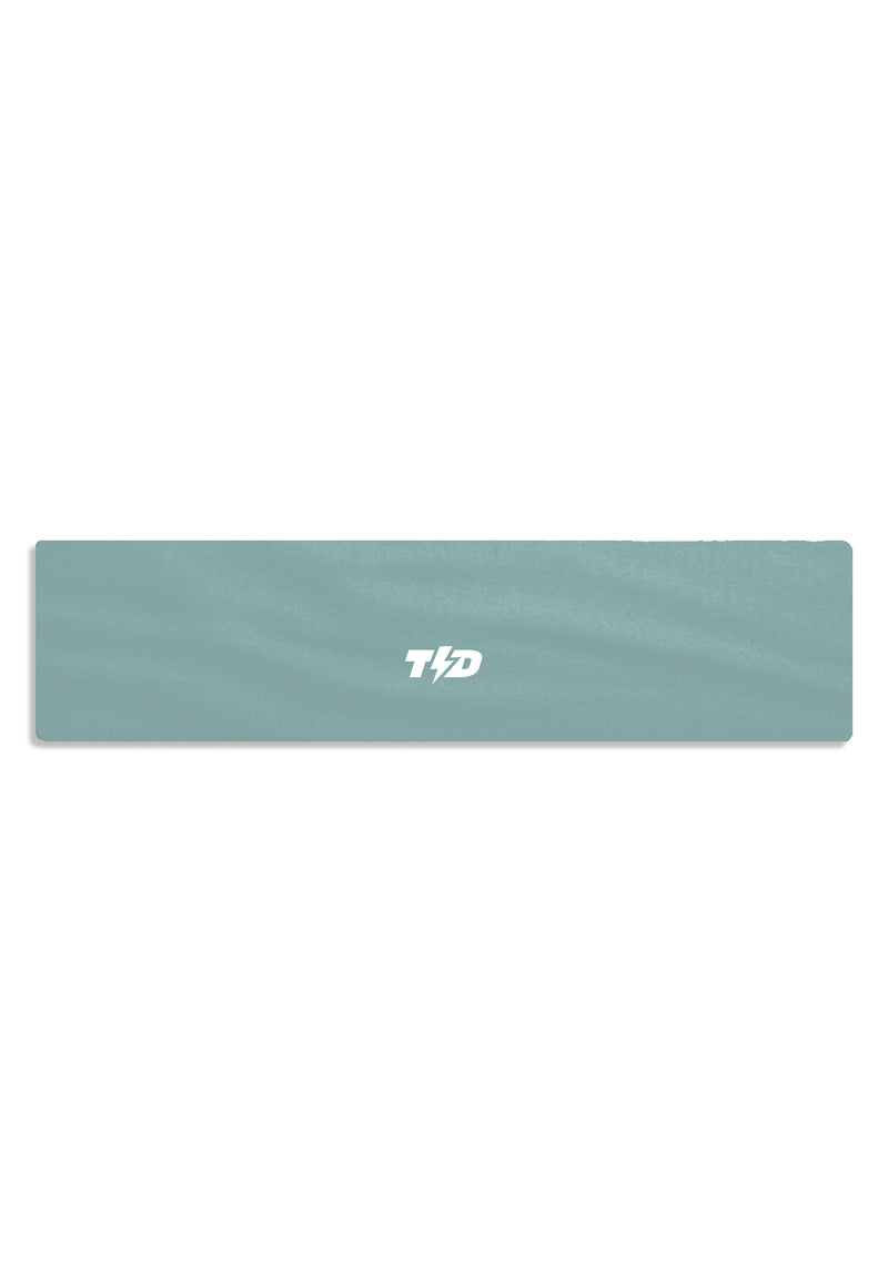 ABA23 Headband Korea Olahraga Wanita Padel Tennis Lari Badminton Anti Odor Stretch drifit "aqua green hijau"