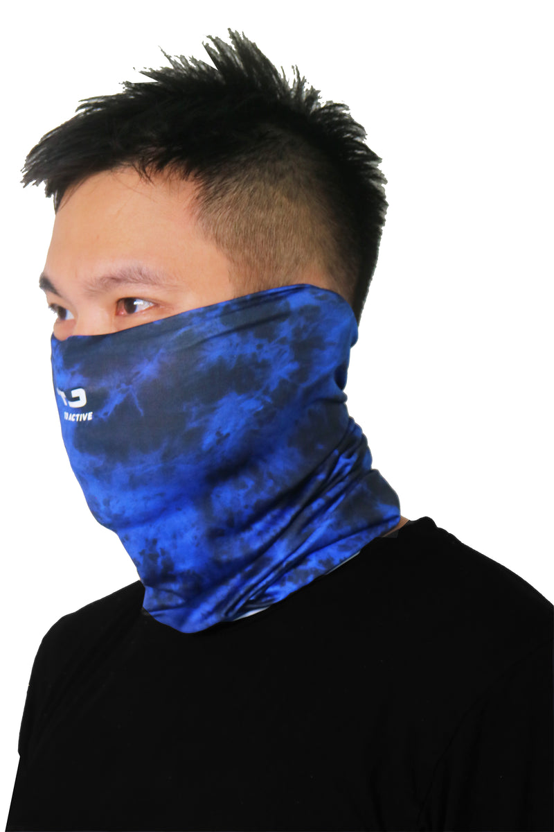 AMD11 masker Penutup Mulut 5-in-1 tie dye navy