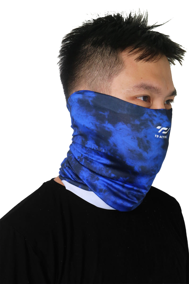 AMD11 masker Penutup Mulut 5-in-1 tie dye navy