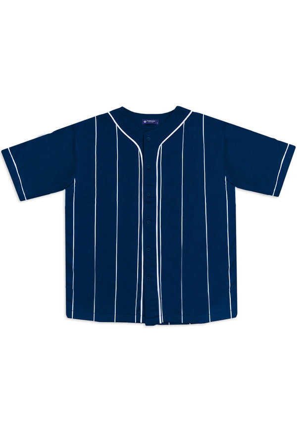 Third Day MTO08 Kaos Baseball Oversize Polos Bergaris Navy