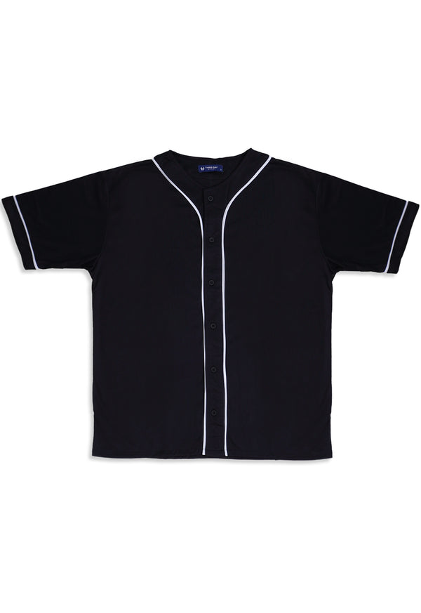 Third Day MTO05 Kaos T-shirt Baseball Oversize Polos Hitam