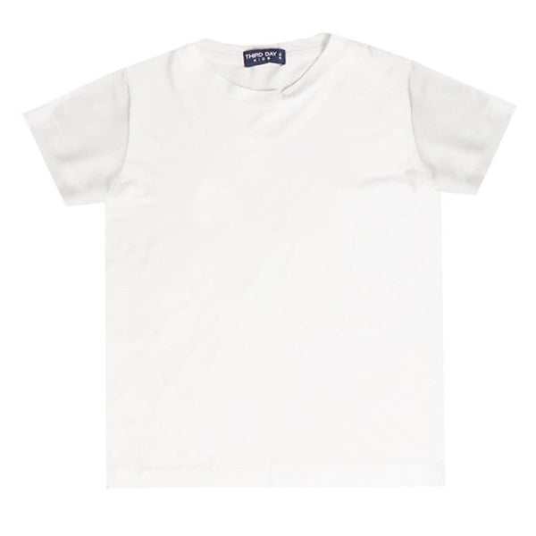 KU026 Kaos Anak Boy Girl Polos Putih