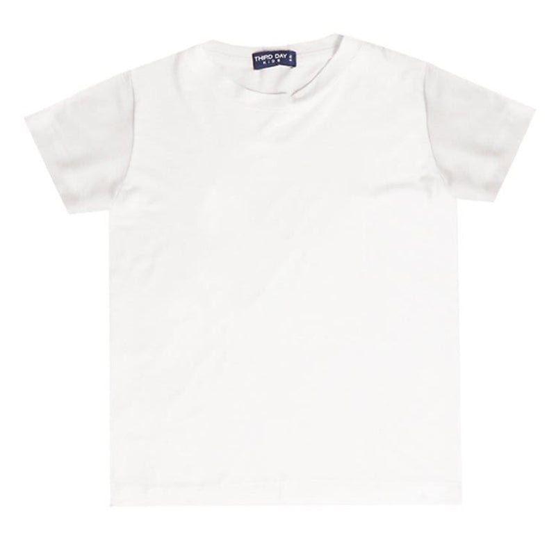 KU026 Kaos Anak Boy Girl Polos Putih