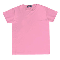 Td Kids KU032 kaos anak boy girl polos pink wild rose