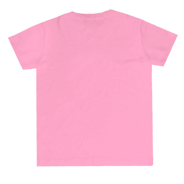 Td Kids KU032 kaos anak boy girl polos pink wild rose