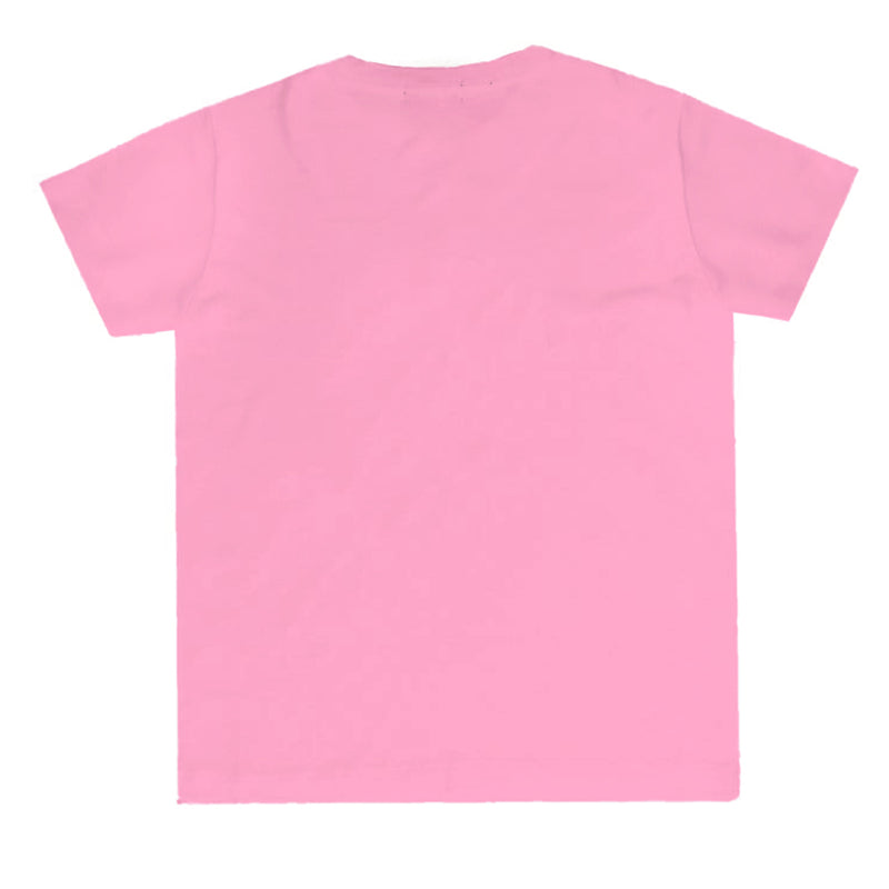 Td Kids KU032 kaos anak boy girl polos pink wild rose