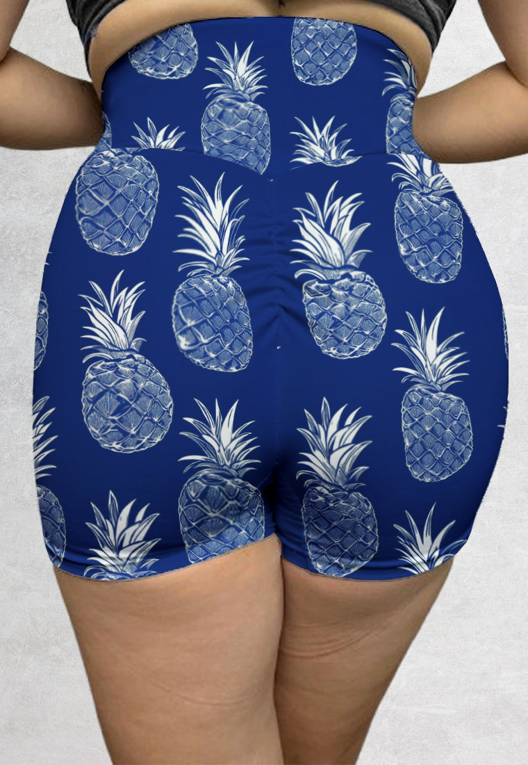 LB102 Booty Legging Gym Bermotif 