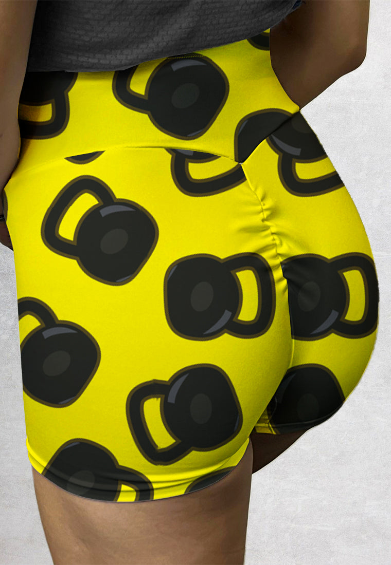 LB106 Legging Booty Shorts Motif 