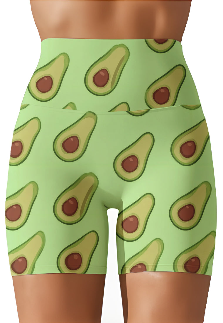 LB115 Celana Legging Td Bolt 5inch Gym Lari Yoga Crossfit "avocado"  light green
