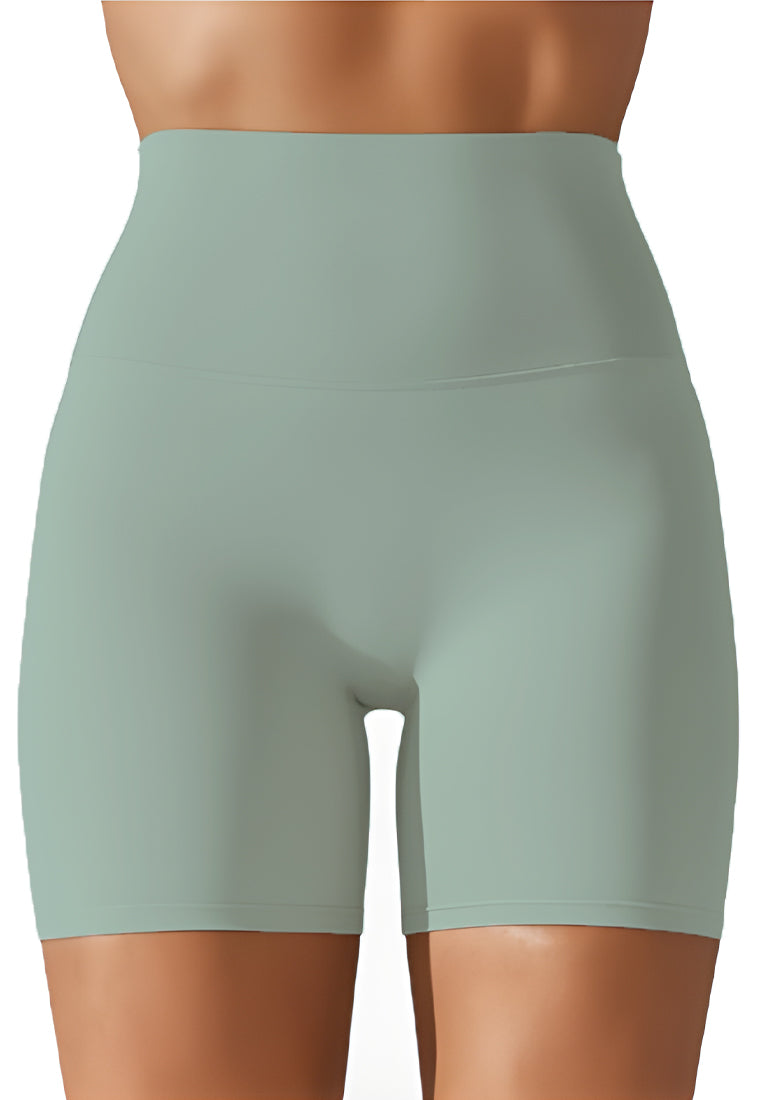 LB120 Legging Gym 5inch LuxStretch glow hijau sage