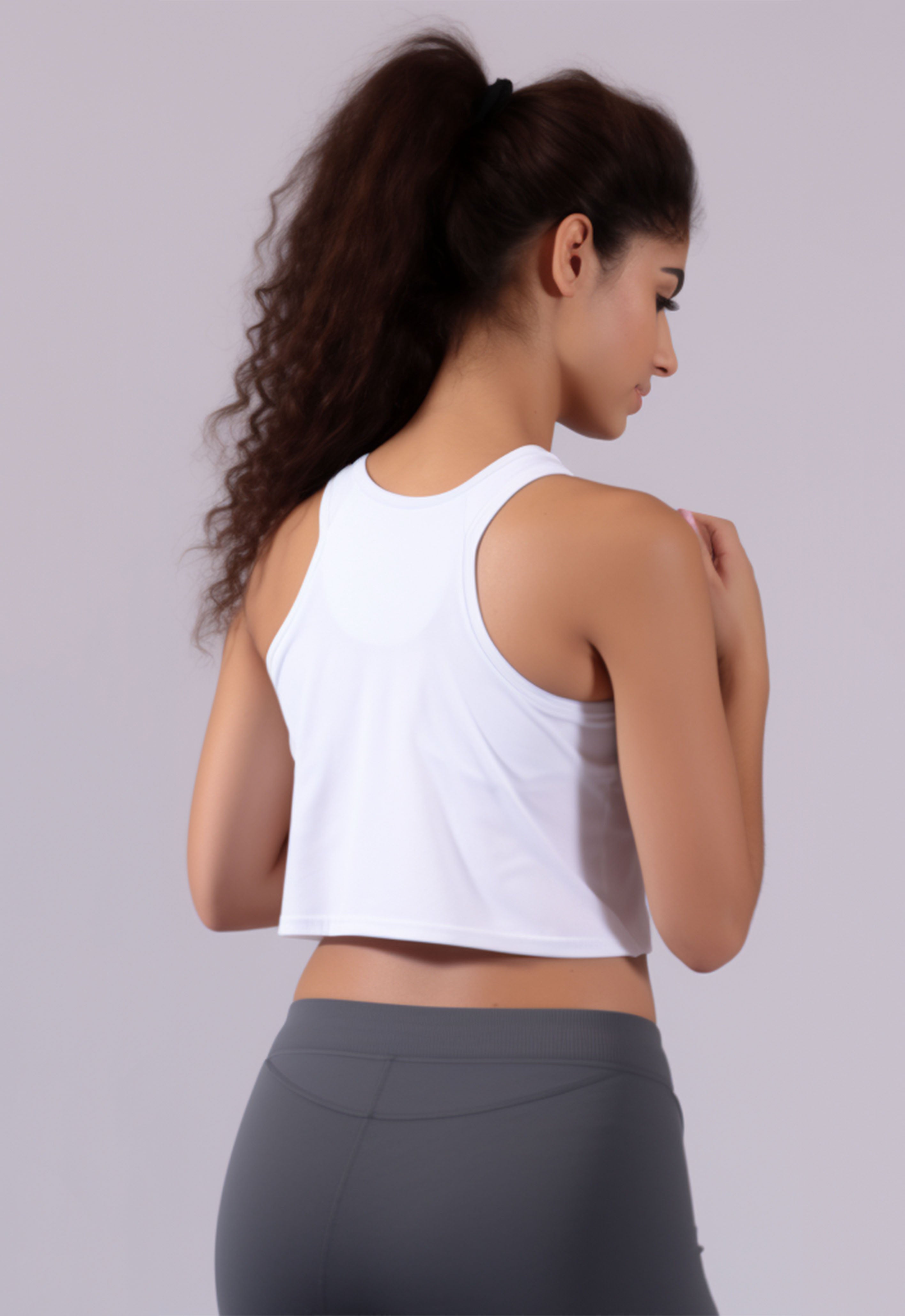 LSB93 Kaos Tank Top Tee Yoga 