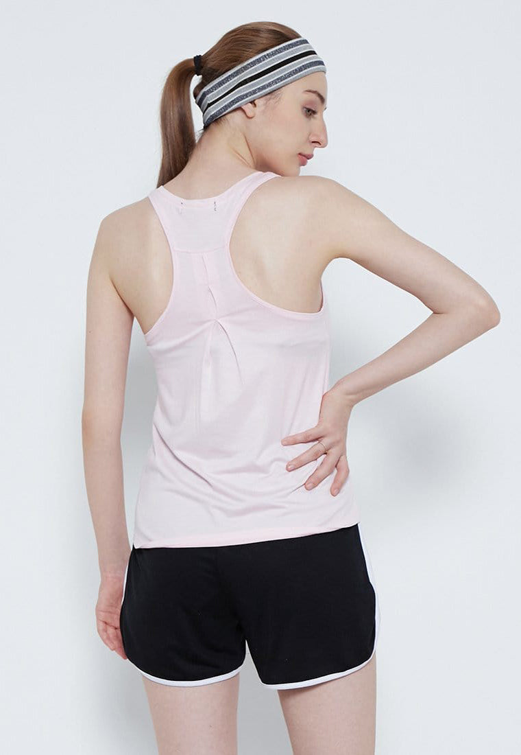 Td Active LSC03 YBC yoga sleeveless polos light pink