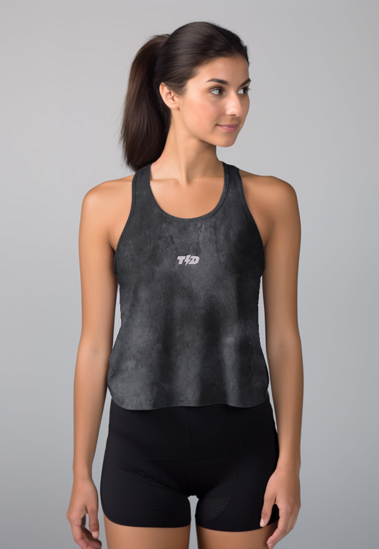 LSD46 Tanktop Crop Gym Weight Lifting 