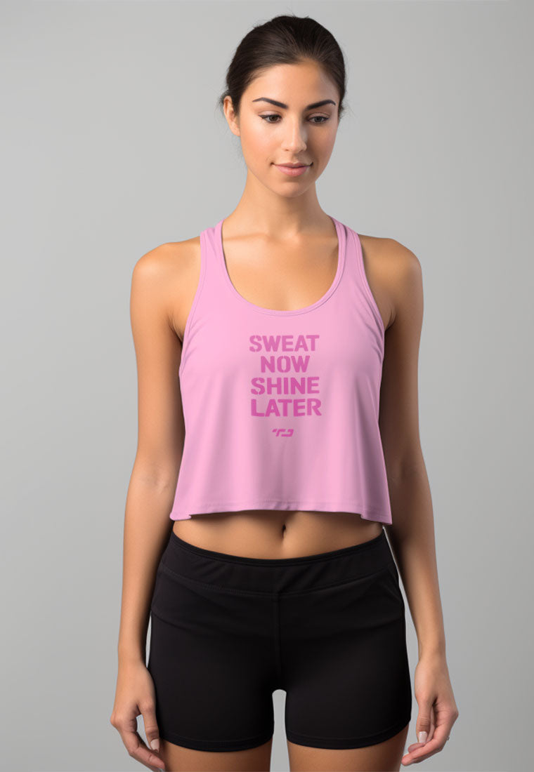 LSD49 Tank Top Crop Pink UAT 