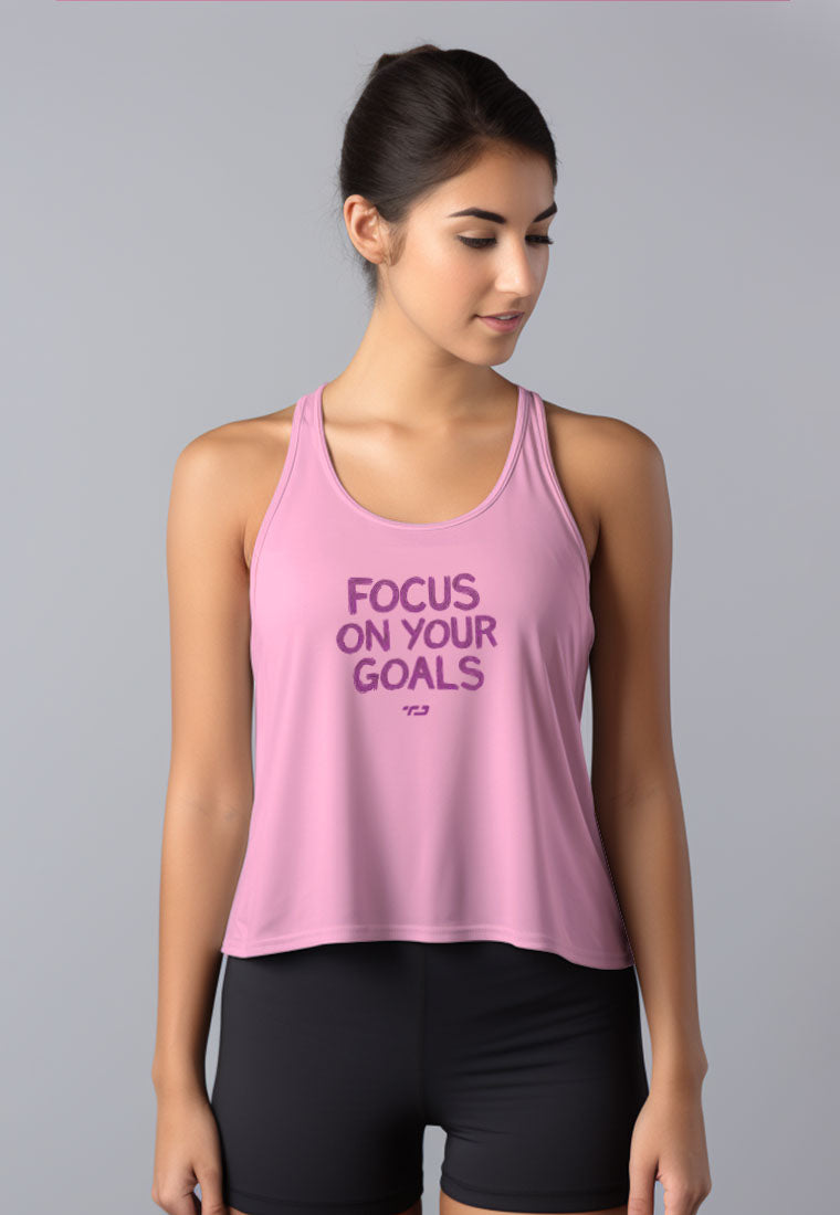 LSD51 Tank Top Crop Pink UAT 