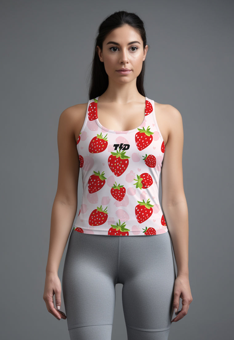 LSD54 Tanktop Gym  Crop Wanita Airdrylite 