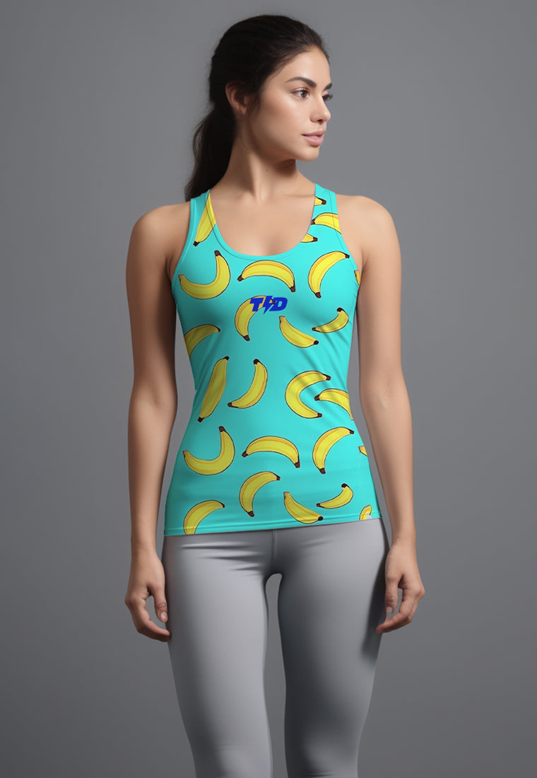 LSD55 Tanktop Gym  Crop Wanita Airdrylite 