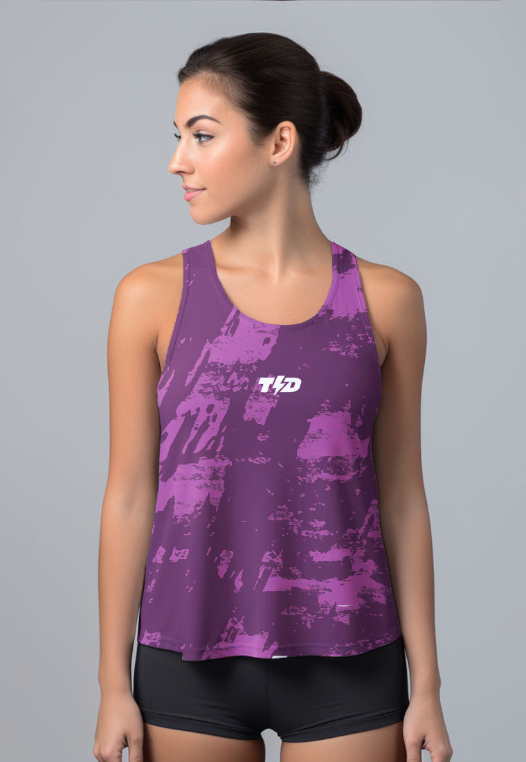 LSD61 Tanktop Crop Gym Running 