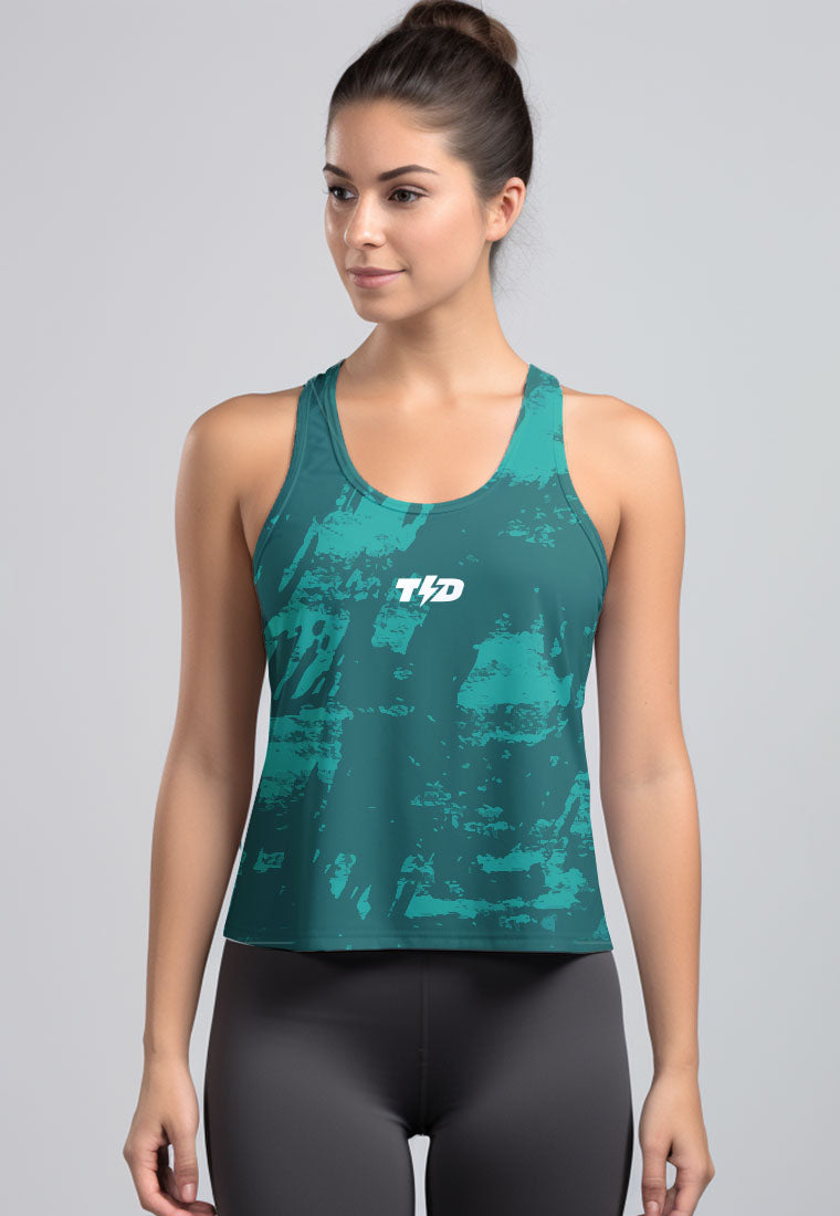 LSD63 Tanktop Crop Gym Running 