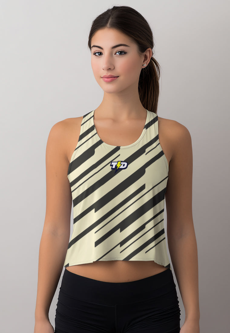 LSD95 Crop Tank Top Running Gym 