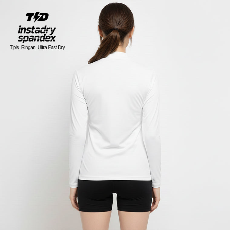 TDACTIVE inner tangan panjang olahraga wanita 