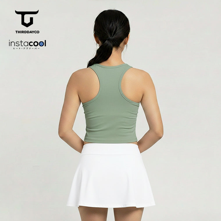 TDACTIVE UAT Tanktop Yoga polos sage LSF04