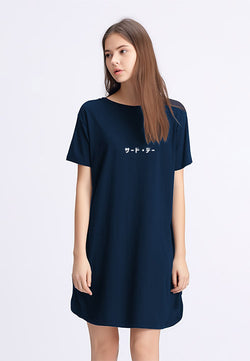 LTB11D LD lds rounded katakana nv Dress Navy