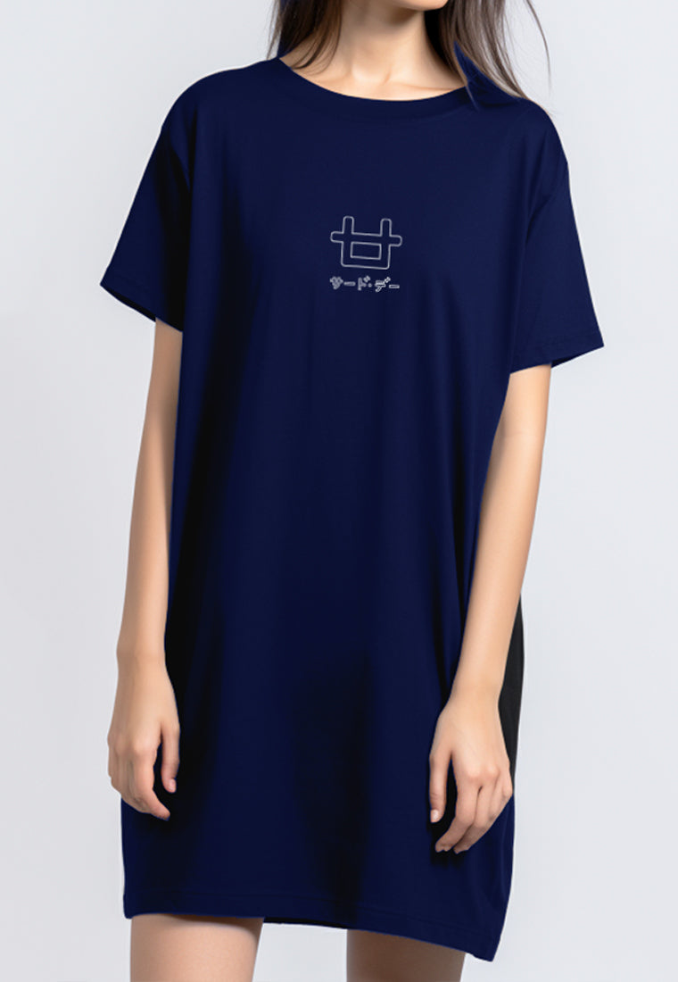 Third Day LTB13D LD lds outline logo nv T-shirt Navy