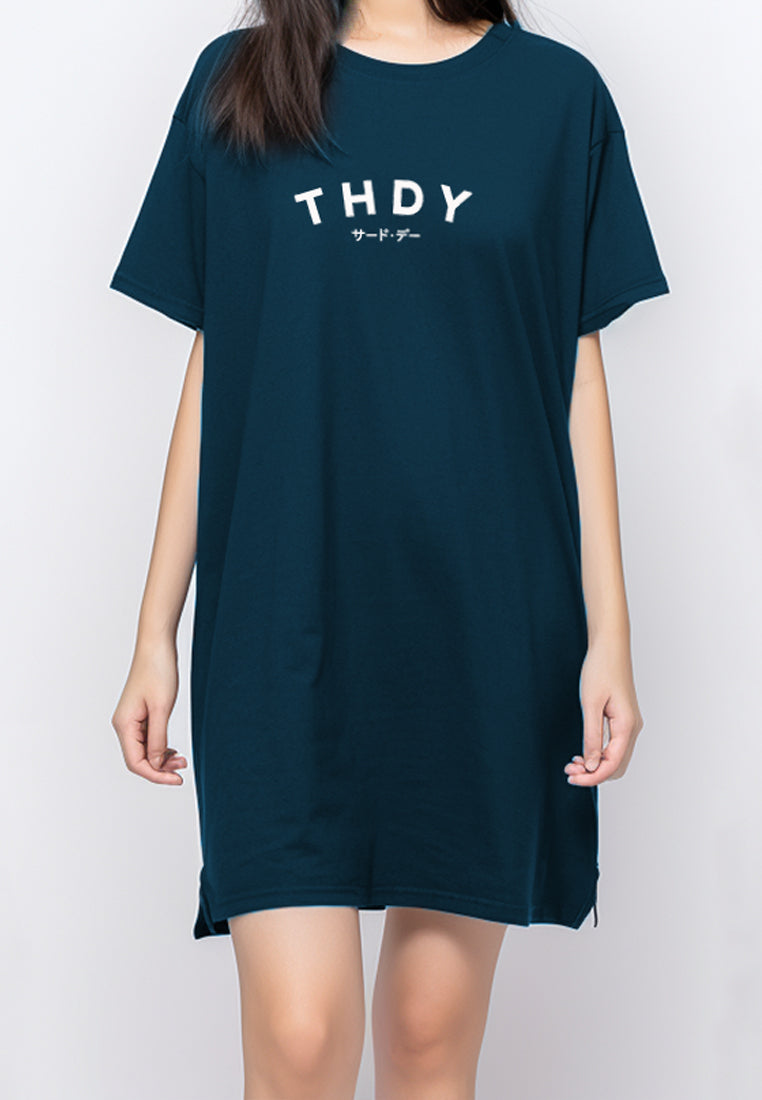 Third Day LTB17D LD lds THDY Katakana Dress Navy