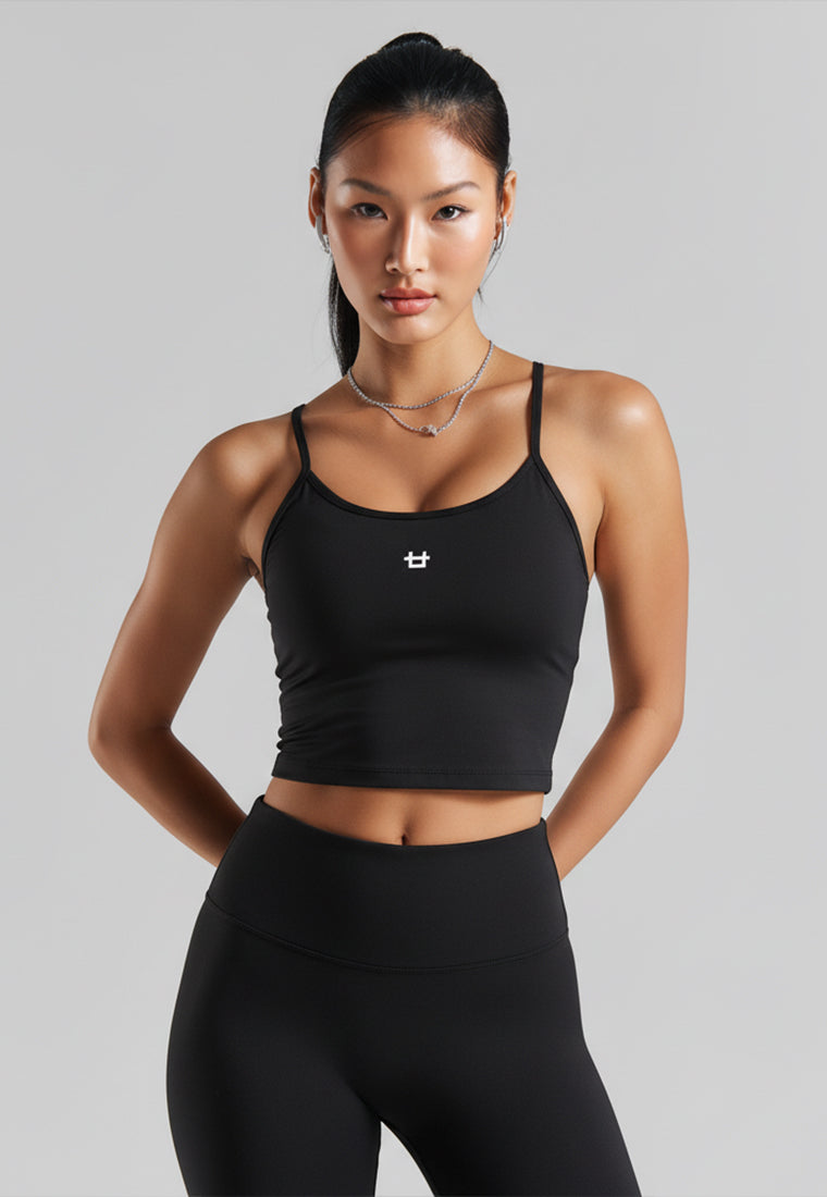 Third Day LTD22 CMS cami set logo hitam camisole kamisol