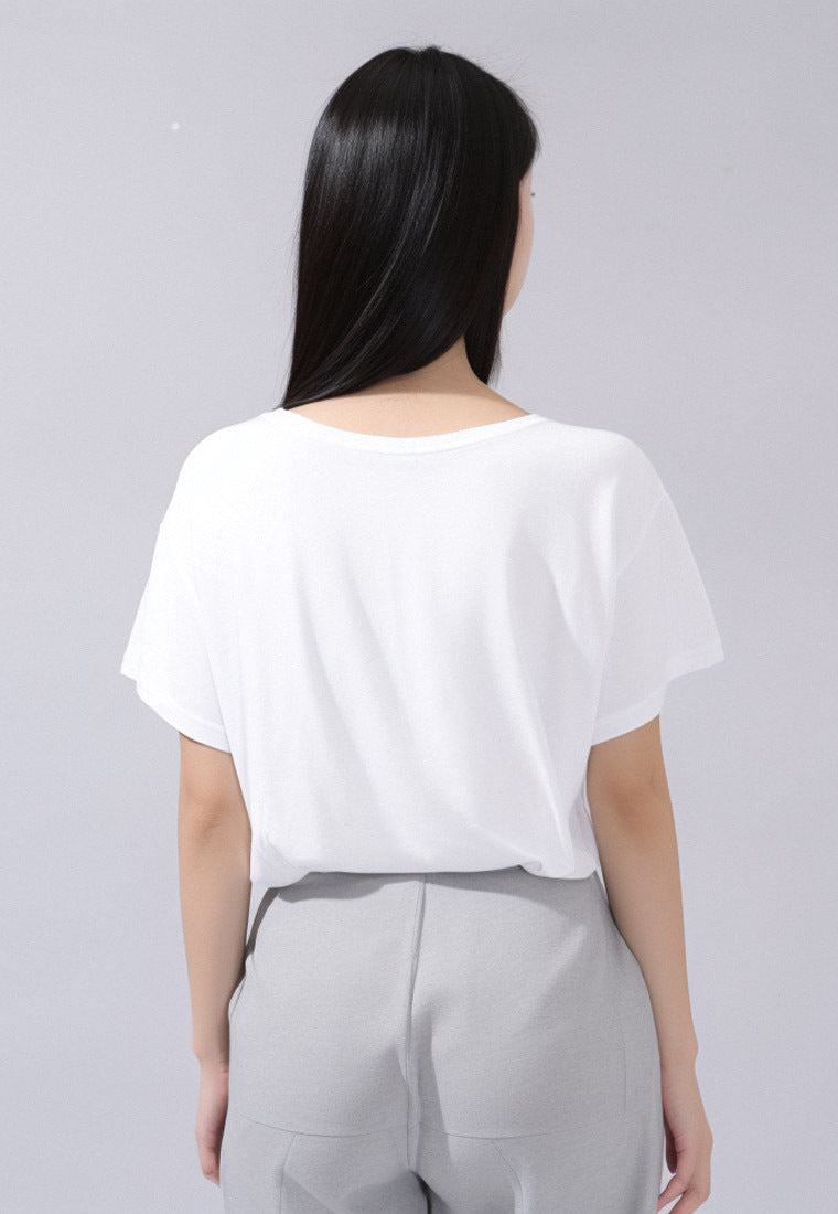 LTF63 kaos crop top oversize wanita instacool OLC 