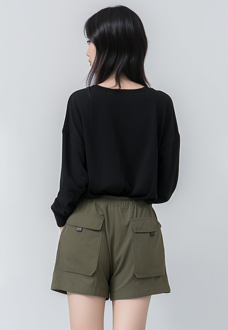 LTG21 Kaos Tangan Panjang Wanita 