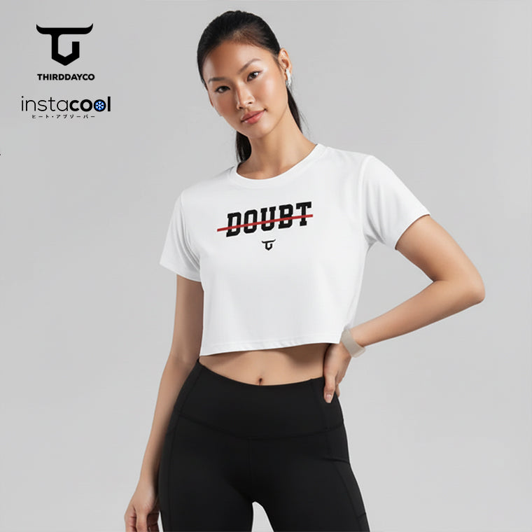 THIRDDAY Crop Top Gym RCP Wanita Instacool 