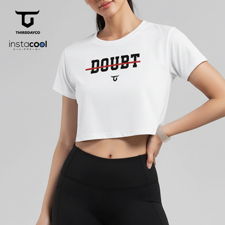 THIRDDAY Crop Top Gym RCP Wanita Instacool 