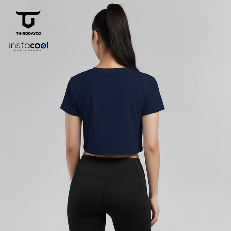 THIRDDAY Crop Top Gym RCP Wanita Instacool 