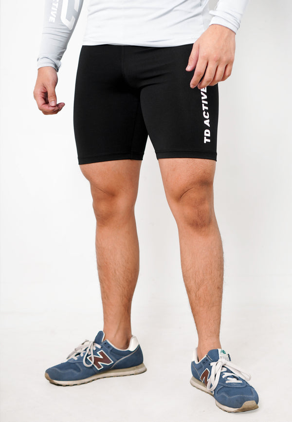 Td Active MB088 compression legging knee olahraga pria yda ver black